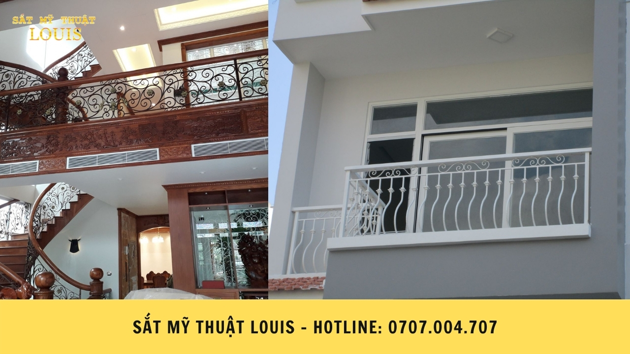 thiết kế, thi công ban công sắt mỹ thuật Bình Dương