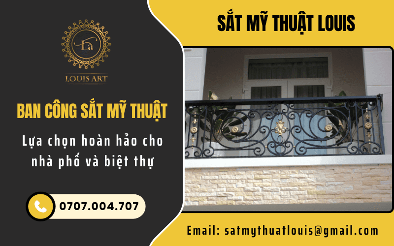 ban công sắt mỹ thuật