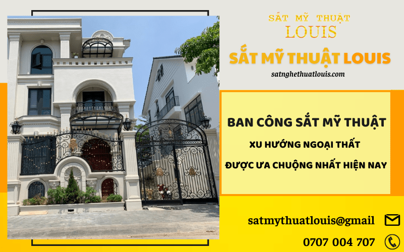 ban công sắt mỹ thuật