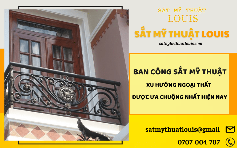 Ban công sắt mỹ thuật