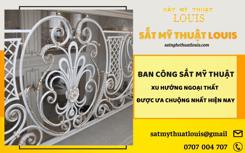 Ban công sắt mỹ thuật
