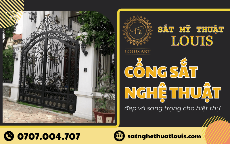 cổng sắt nghệ thuật