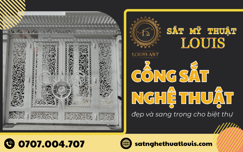 cổng sắt nghệ thuật