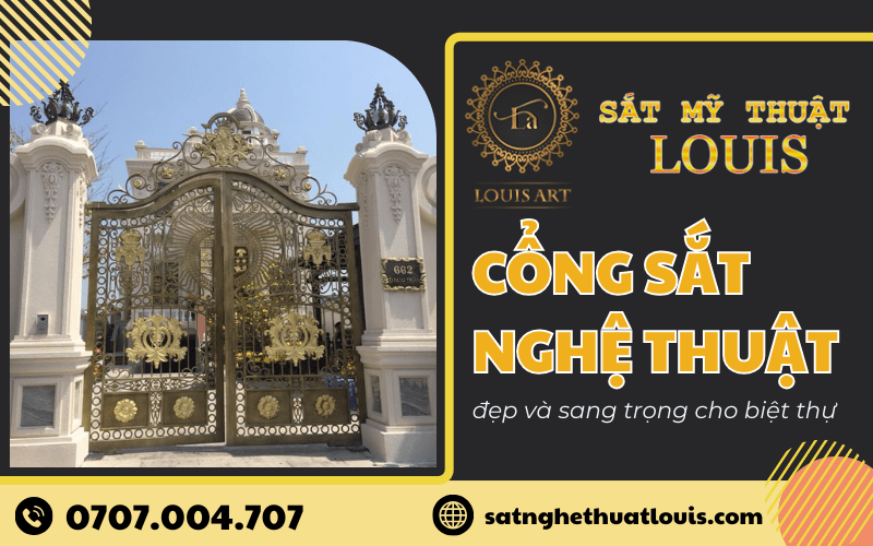 cổng sắt nghệ thuật