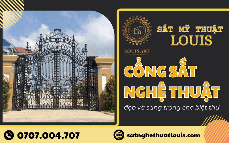 cổng sắt nghệ thuật