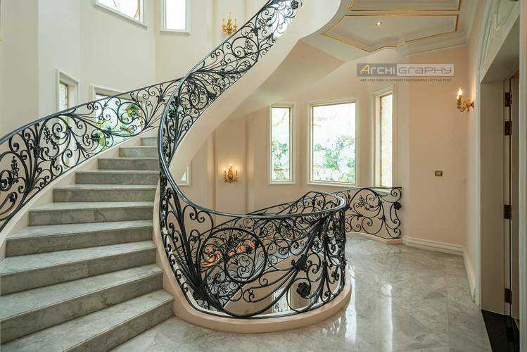 mẫu cầu thang sắt mỹ thuật biệt thự đẹp ở miền Tây