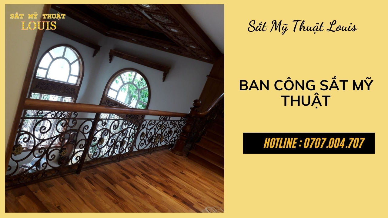 ban công sắt mỹ thuật giá rẻ