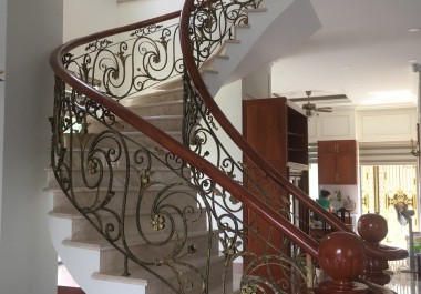 CẦU THANG SẮT MỸ THUẬT 6